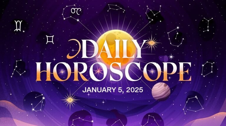 Daily Horoscope – January 5, 2025: Your Cosmic Insights!